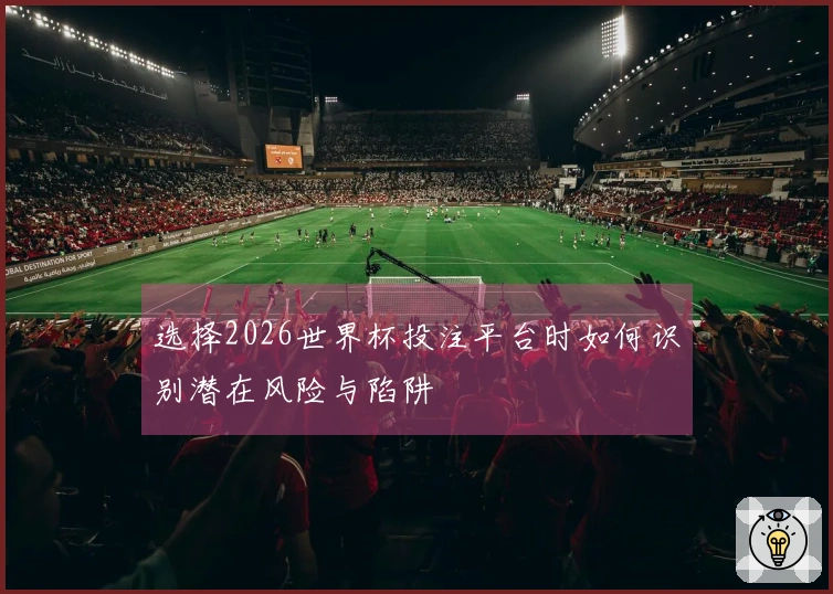 选择2026世界杯投注平台时如何识别潜在风险与陷阱